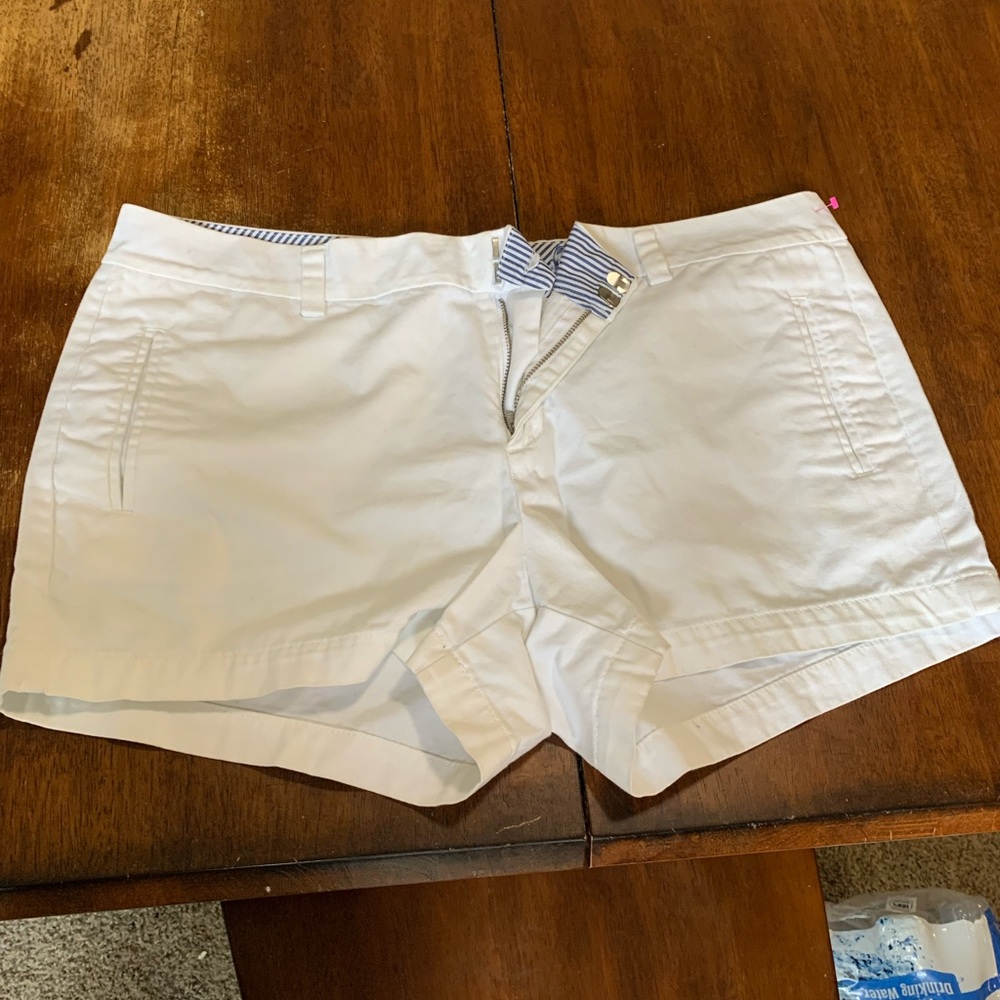 White shorts
